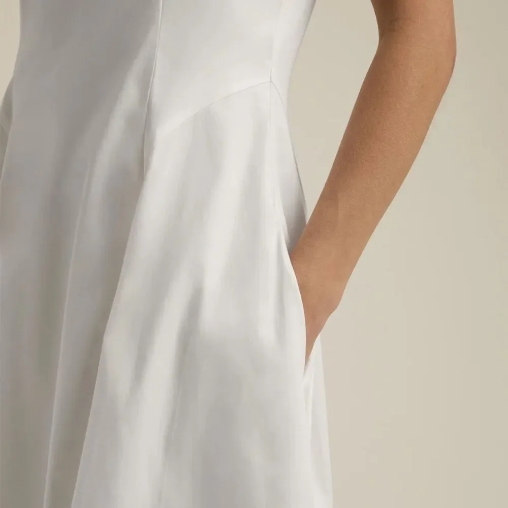 Favorite Daughter Elegant White Maxi Catherine Dress - Picture 3 of 12
